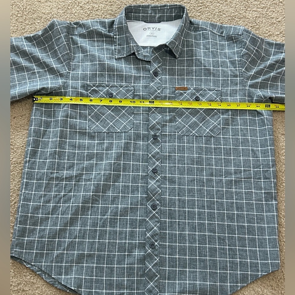 Orvis Men’s XL Button Up Tech Shirt - Picture 7 of 8
